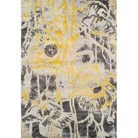 Dalyn Dalyn MG601LE8X11 7 ft. 10 in. x 10 ft. 7 in. Modern Greys Lemon Area Rug MG601LE8X11